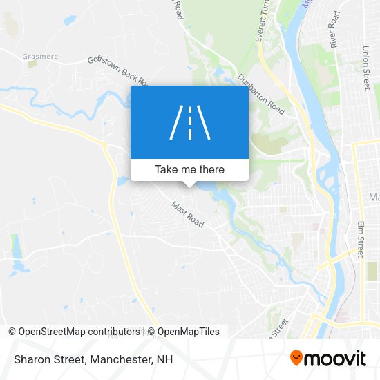 Mapa de Sharon Street