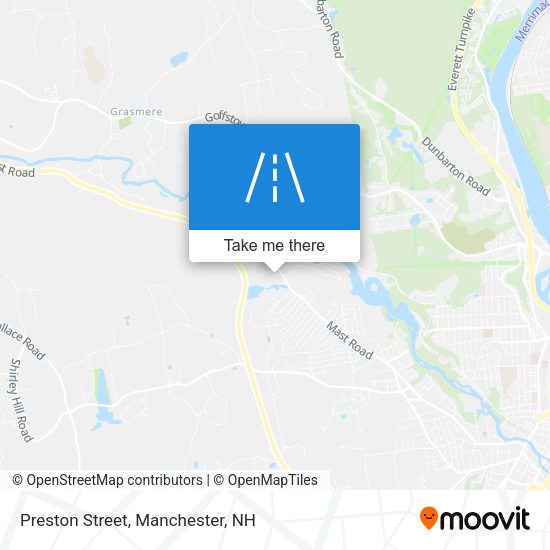 Mapa de Preston Street