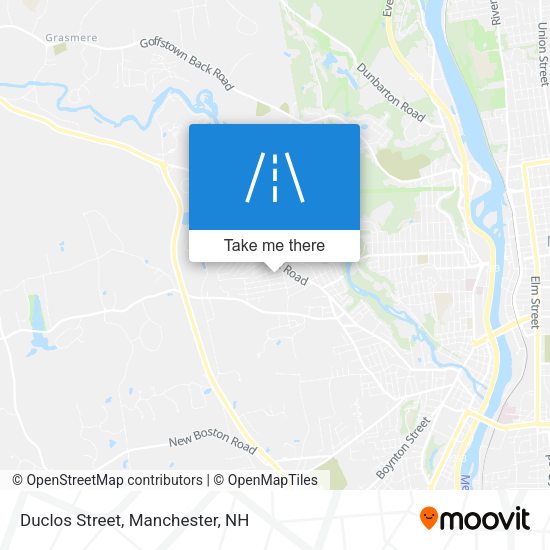 Mapa de Duclos Street