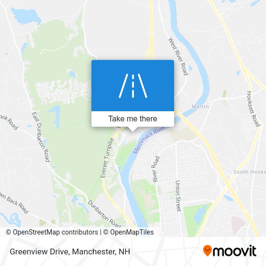 Greenview Drive map