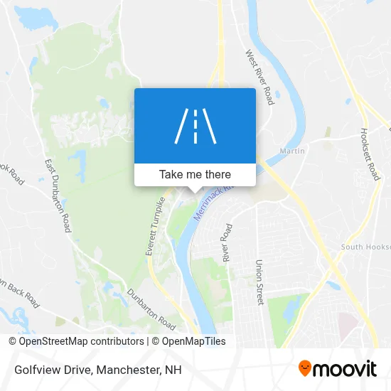 Golfview Drive map