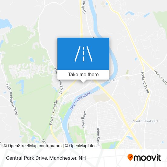 Mapa de Central Park Drive