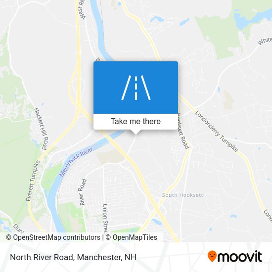 Mapa de North River Road