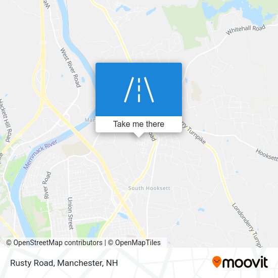 Mapa de Rusty Road