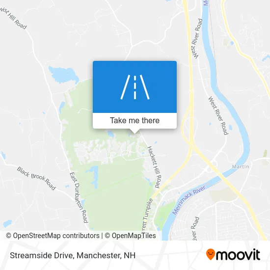 Streamside Drive map