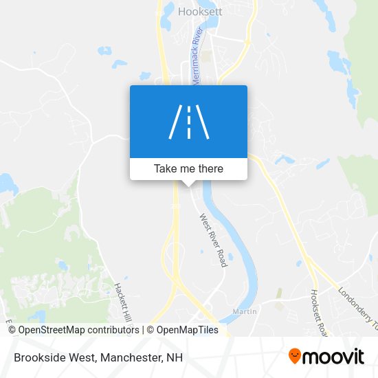 Mapa de Brookside West