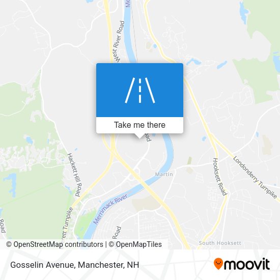 Mapa de Gosselin Avenue