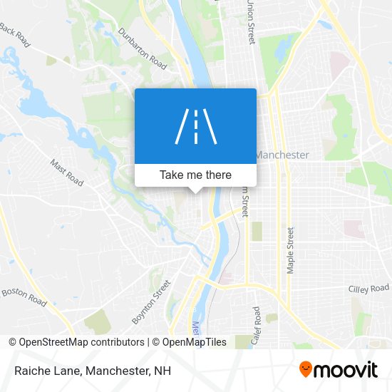 Mapa de Raiche Lane