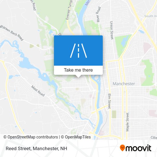 Mapa de Reed Street
