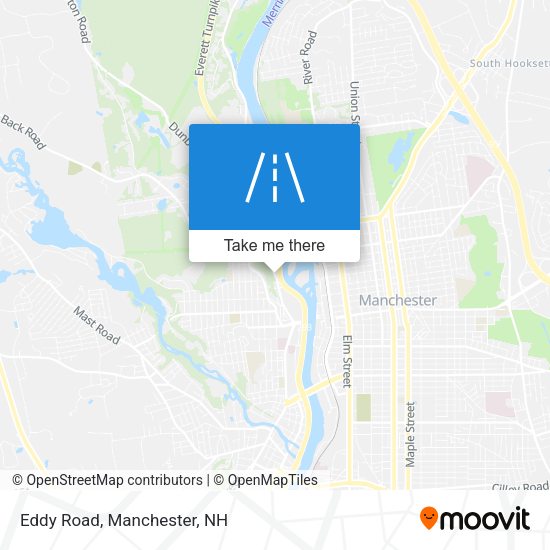 Mapa de Eddy Road