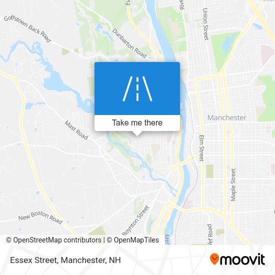 Mapa de Essex Street