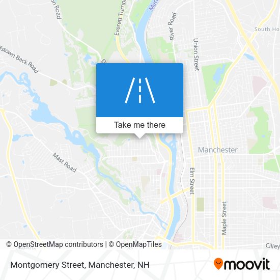Montgomery Street map
