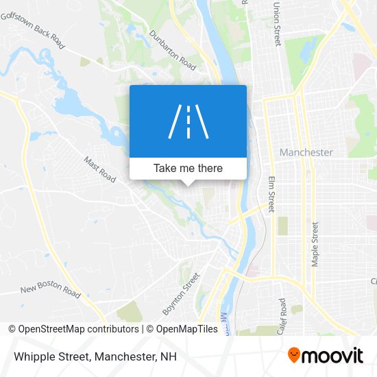 Mapa de Whipple Street