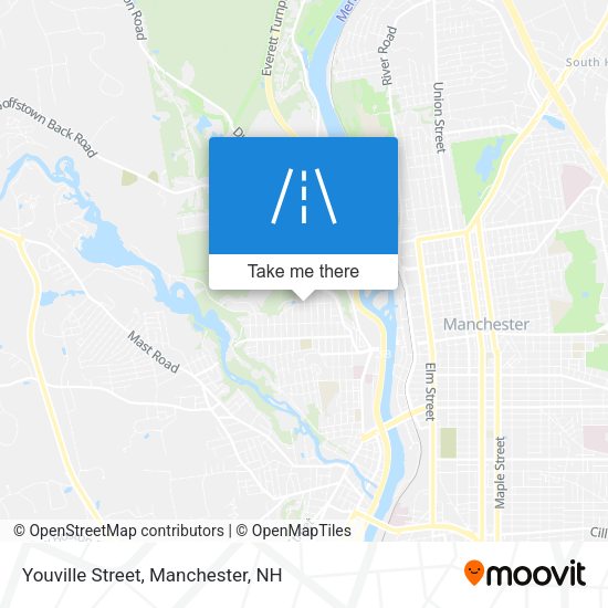 Youville Street map