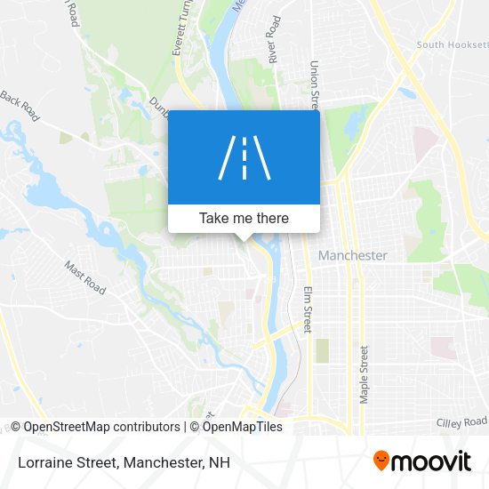 Lorraine Street map