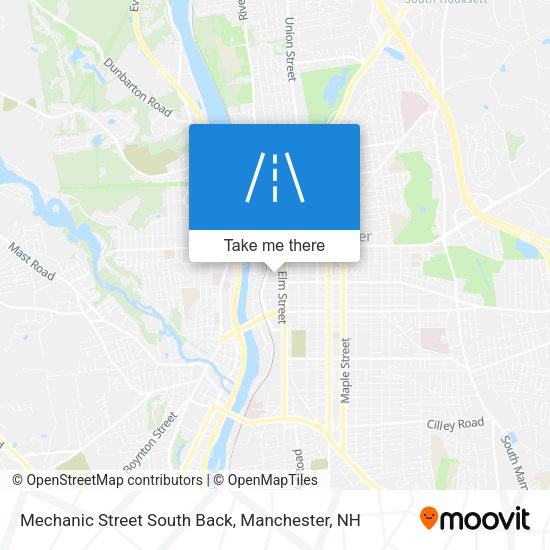 Mapa de Mechanic Street South Back