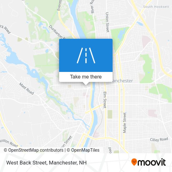 Mapa de West Back Street