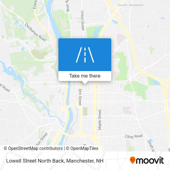 Mapa de Lowell Street North Back