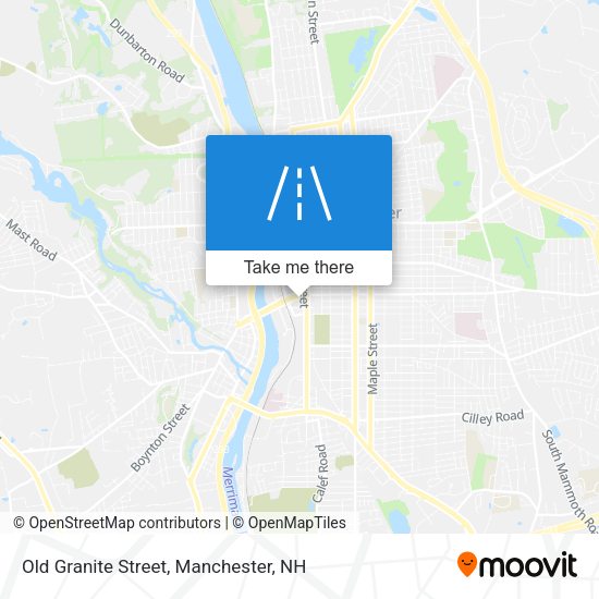 Old Granite Street map