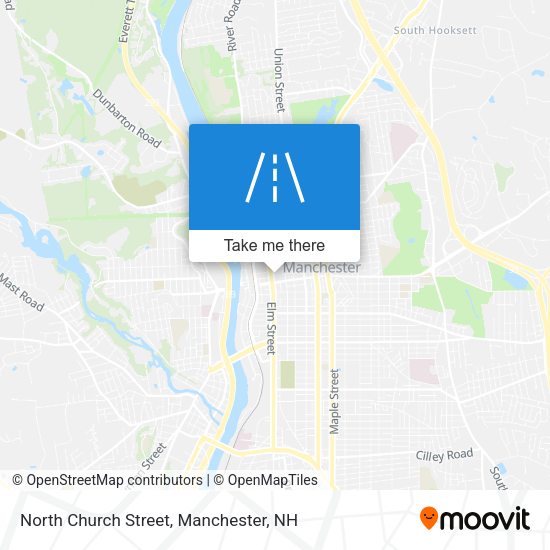 Mapa de North Church Street
