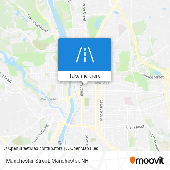 Manchester Street map