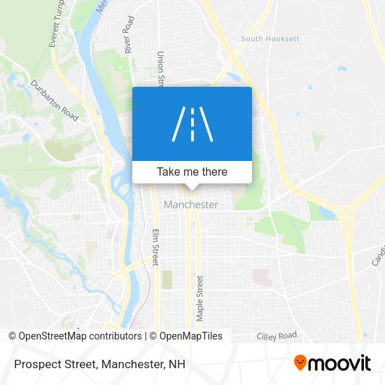 Prospect Street map