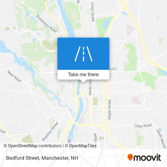 Mapa de Bedford Street