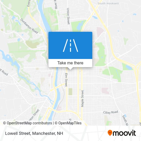 Mapa de Lowell Street