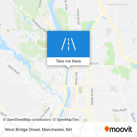 West Bridge Street map