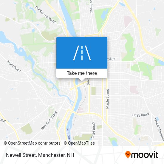 Mapa de Newell Street