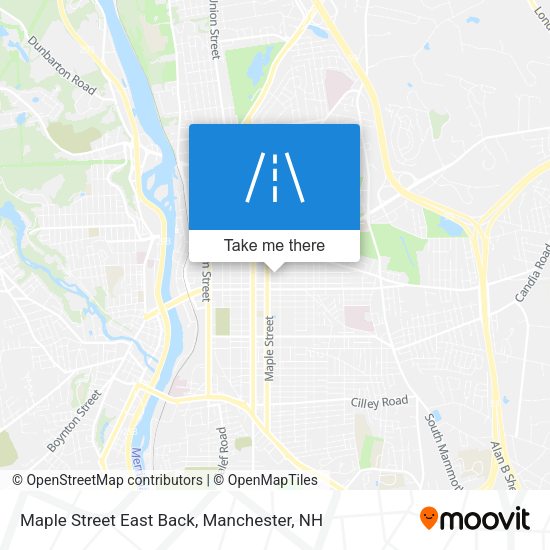 Maple Street East Back map