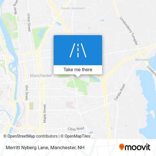 Merritt Nyberg Lane map