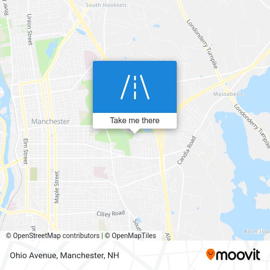 Mapa de Ohio Avenue