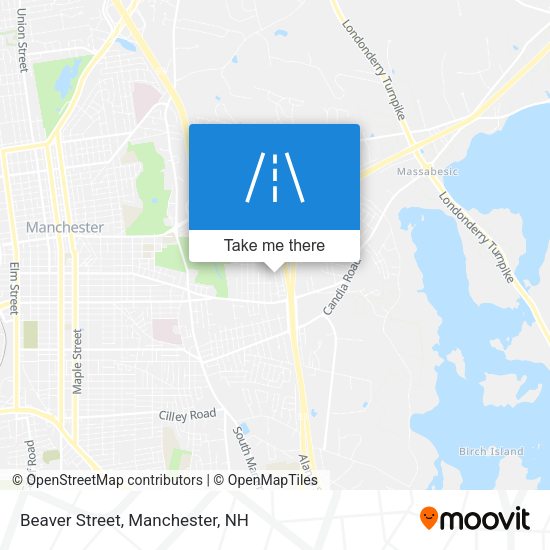 Mapa de Beaver Street