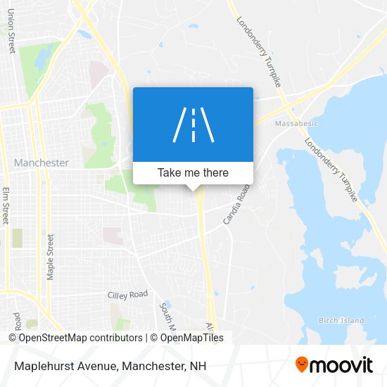 Mapa de Maplehurst Avenue