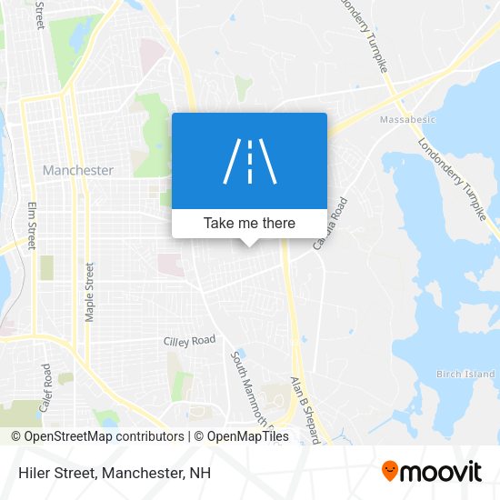 Mapa de Hiler Street