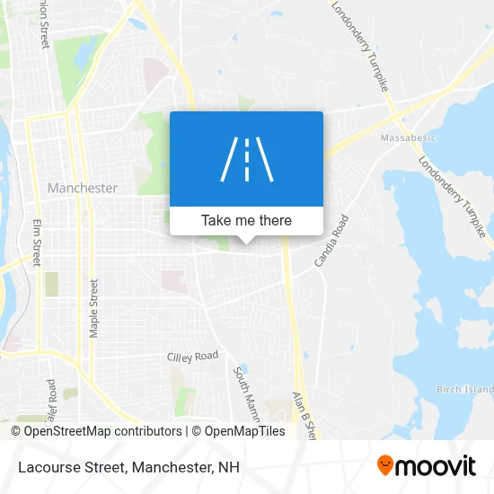 Lacourse Street map