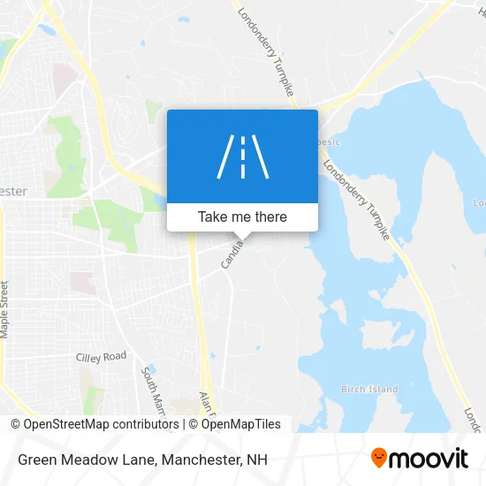 Mapa de Green Meadow Lane