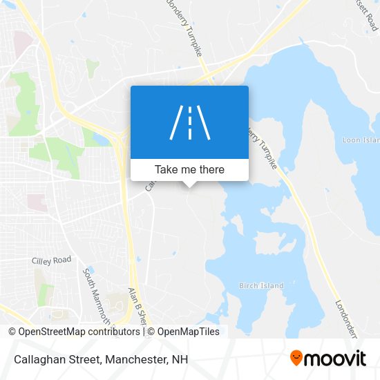 Callaghan Street map