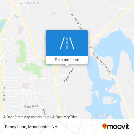 Mapa de Penny Lane