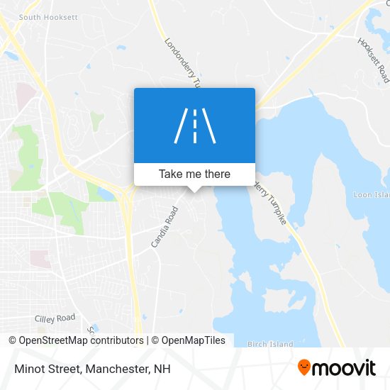 Mapa de Minot Street