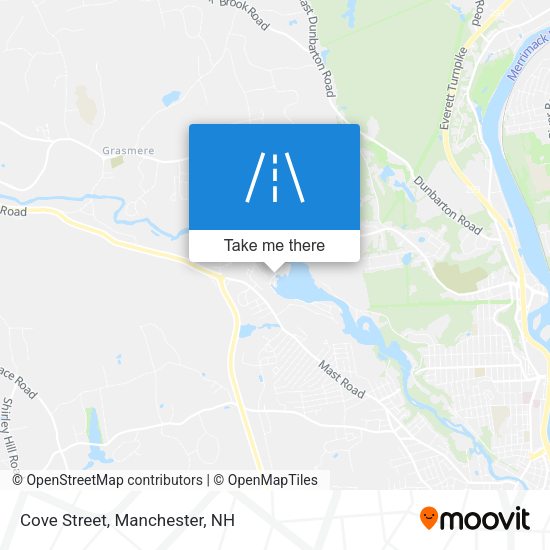 Mapa de Cove Street