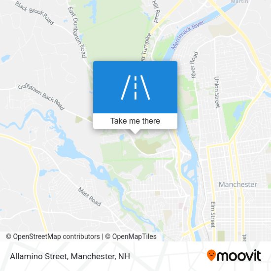 Allamino Street map