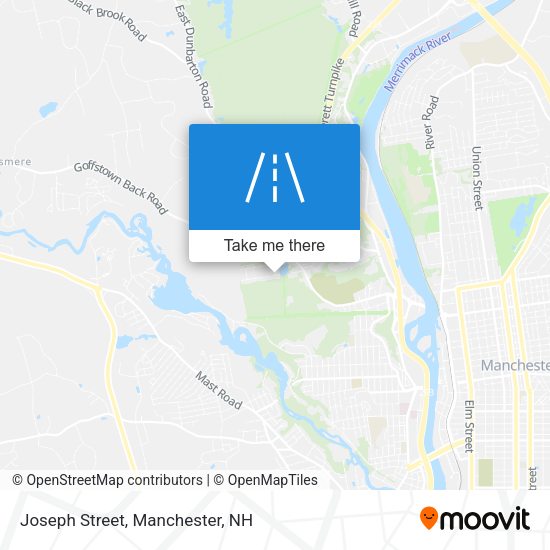 Mapa de Joseph Street