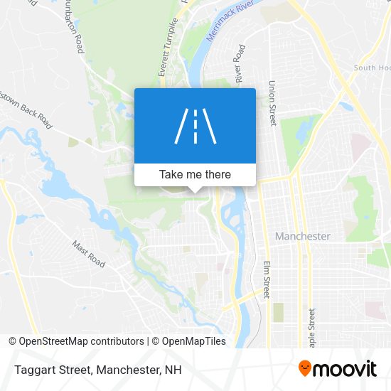 Mapa de Taggart Street