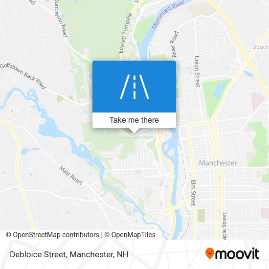 Debloice Street map