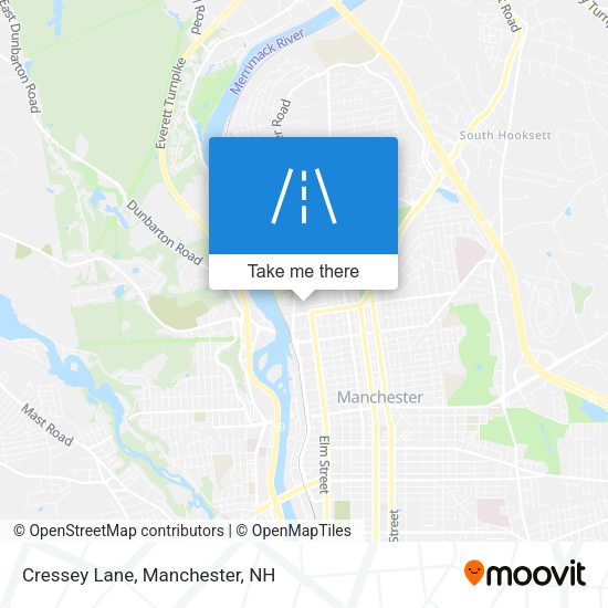 Mapa de Cressey Lane