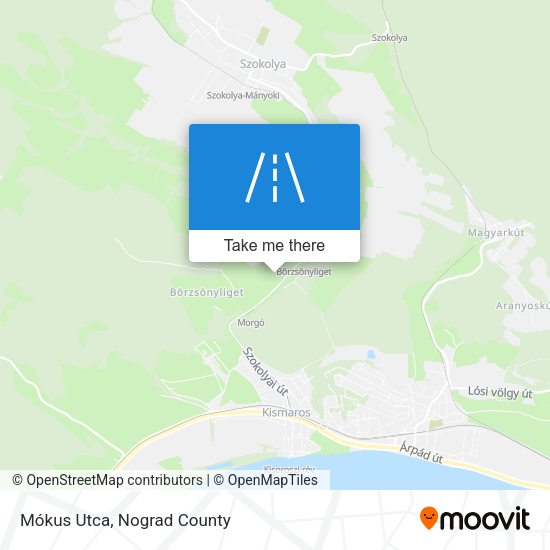 Mókus Utca map