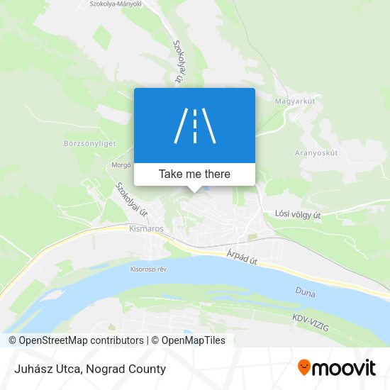 Juhász Utca map