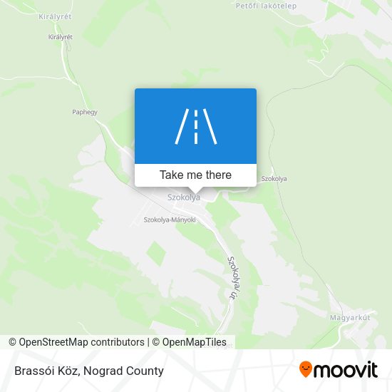 Brassói Köz map